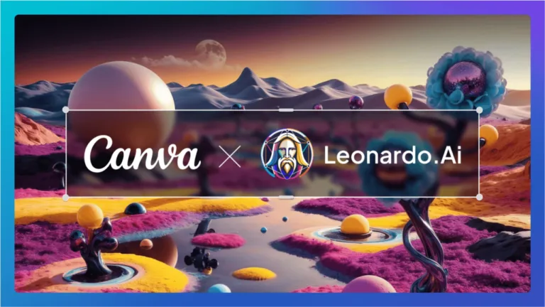 Canva and Leonardo announcement