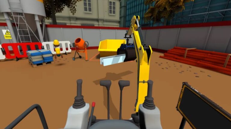 Dig VR Game Screen