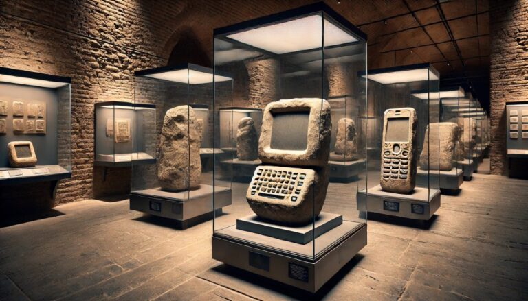 stone smartphones and other objects museum