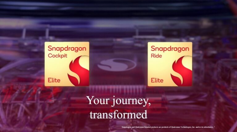 Snapdragon Cockpit Elite and Snapdragon Ride Elite Badges