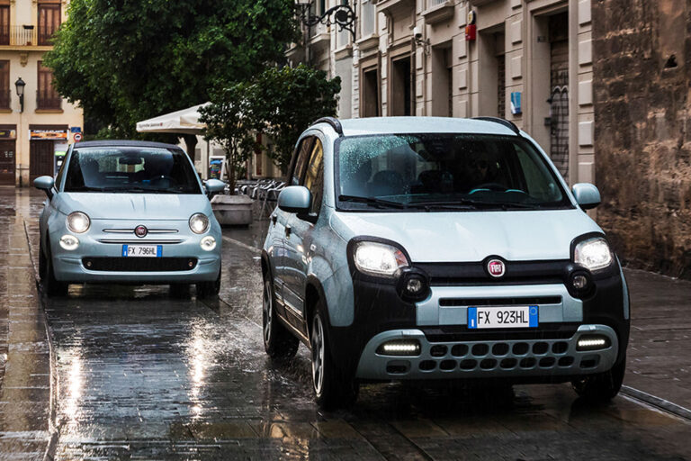 fiat 500 and panda