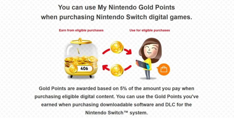 Nintendo Gold Points